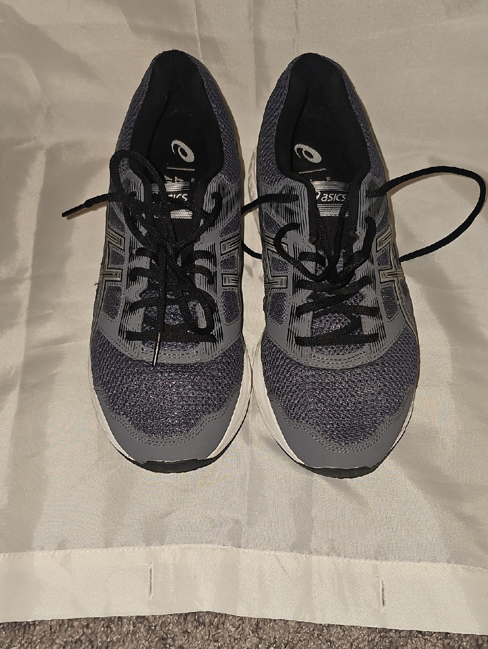 ASICS Men's GEL-Contend 5 Grey Running Shoes Size 10